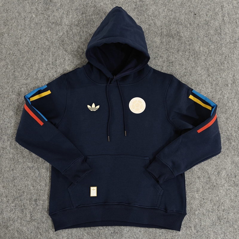 Colombia 24/25  100th Anniversary Hoodie conmemorativo seleccion -black