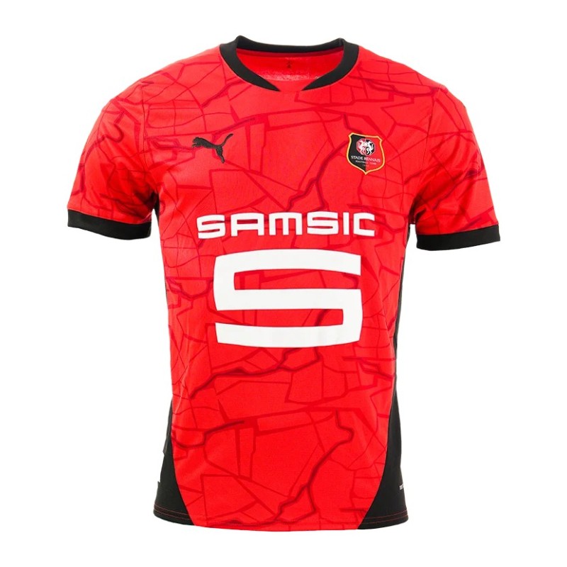 24/25 Stade Rennais Home Football Jersey