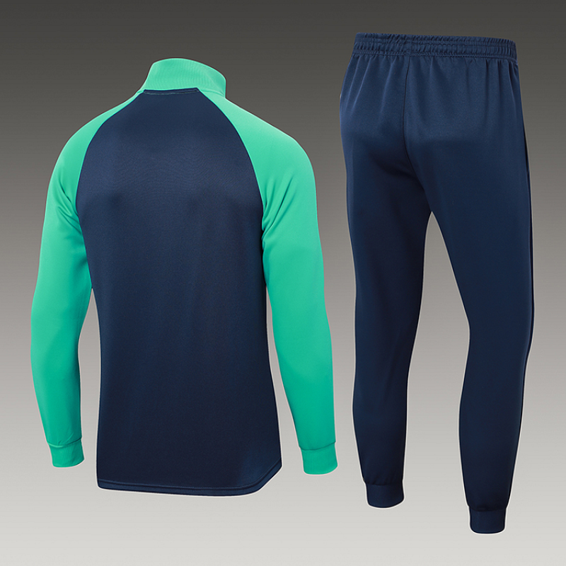 24/25 Barcelona half-training suit royal blue jersey set