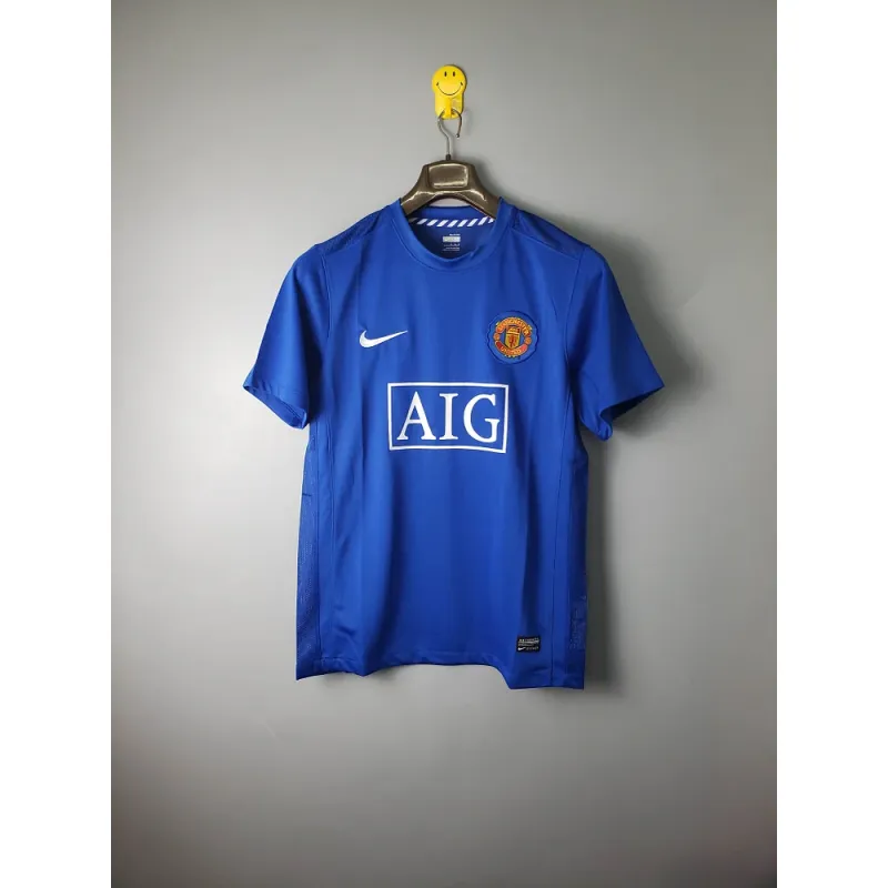 2007/2008 Retro Manchester United Football Shirt Away 1:1 Thai Quality