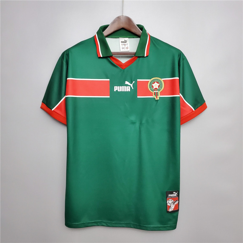 1988 Morocco Retro Home Football Jersey