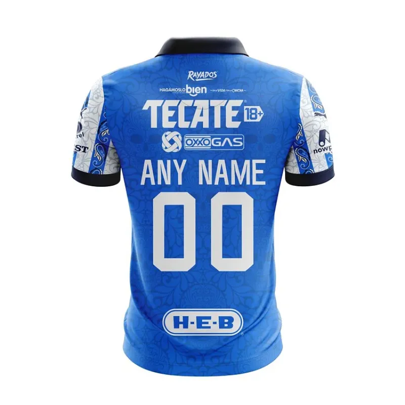 23-24 Monterrey Day of the Dead Easter commemorative Jersey