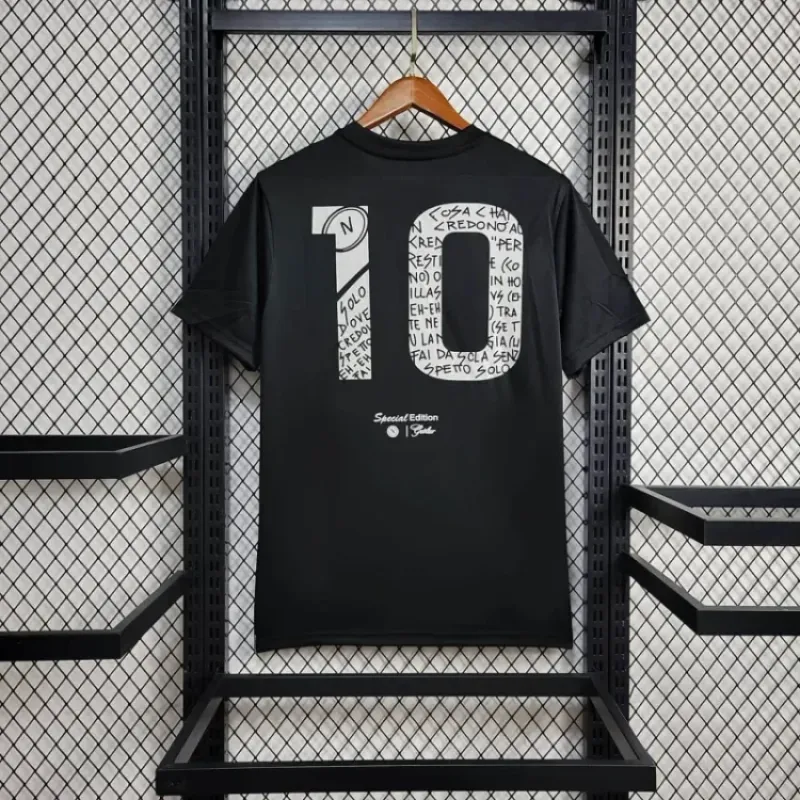 2024/2025 Napoli Black Football Shirt