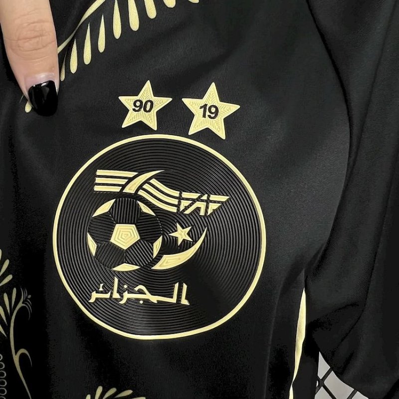 24-25 Algeria Black Soccer Jersey