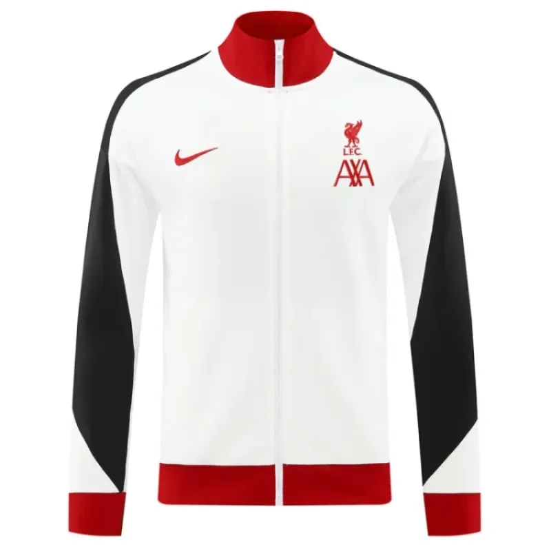 24-25 Liverpool Anthem Home Jacket White