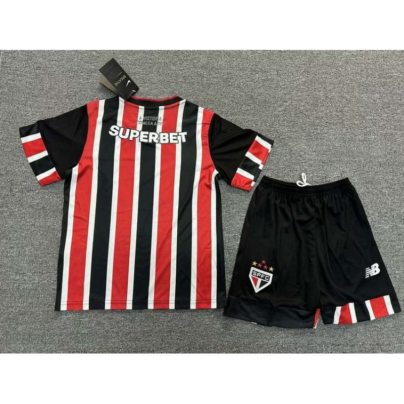 2024/2025 São Paulo Away Jersey 1:1 Thai Quality Kids Size