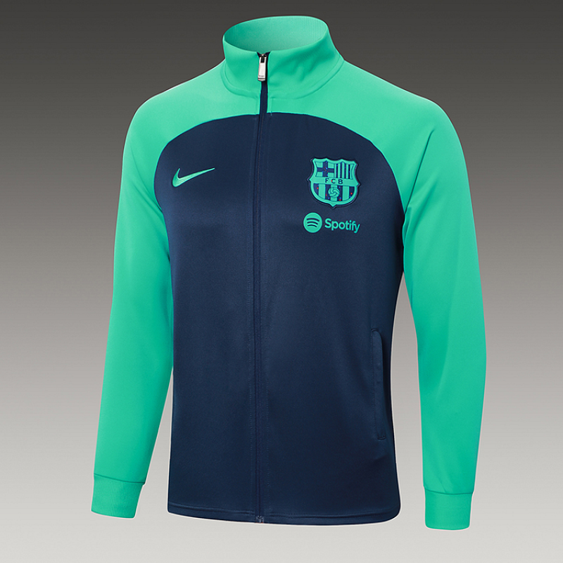 24/25 Barcelona half-training suit royal blue jersey set