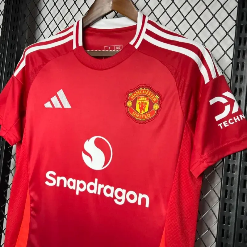 2024/2025 Manchester United Home Football Shirt 1:1 Thai Quality
