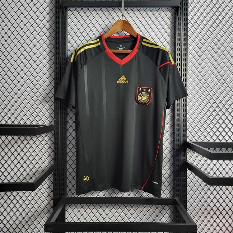 2010 Germany Retro Away Football Jersey