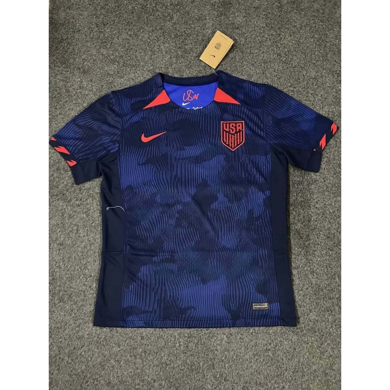 2023 United States National team Away Football Shirt 1:1 Thai Quality