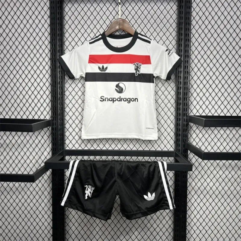 Kids Manchester united Third Jersey 24/25 Football Kit 1:1 Thai Quality
