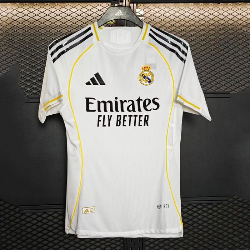 Player Edition - Real Madrid 25/26 Home Football Jersey