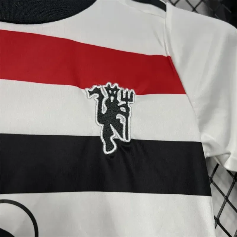 Kids Manchester united Third Jersey 24/25 Football Kit 1:1 Thai Quality