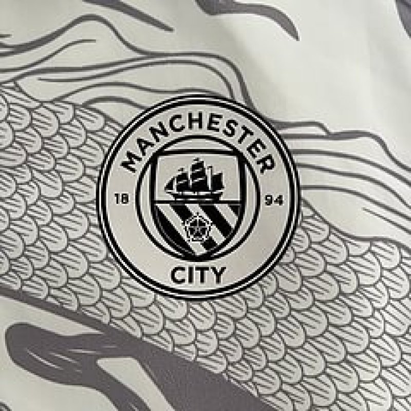2024/2025 Manchester City Reversible Windbreaker Soccer Jersey 1:1 Thai Quality