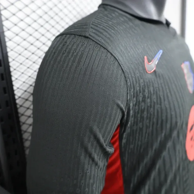 Player Version Barcelona Away Jersey 24/25 Football Jersey Long Sleeves