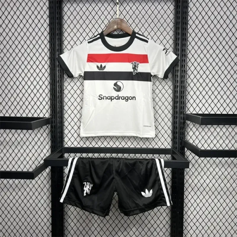 Kids Manchester united Third Jersey 24/25 Football Kit 1:1 Thai Quality