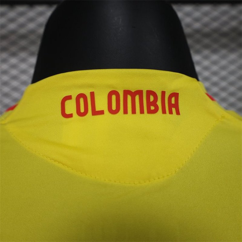 Player Colombia Home Kit 24/25 Copa America 2024 Football Jersey
