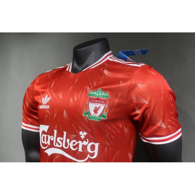 Player Version 2024 Liverpool FC co-branded Beatles retro special edition home jersey