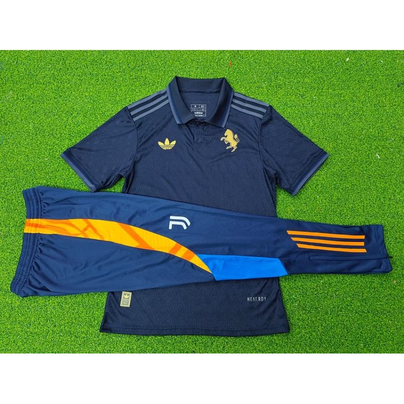 Adult Set 2024-2025 Juventus 2nd Tracksuit 1:1 Thai Quality Set