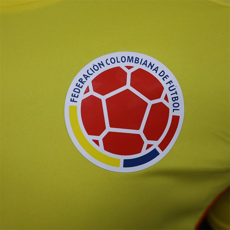 Player Colombia Home Kit 24/25 Copa America 2024 Football Jersey