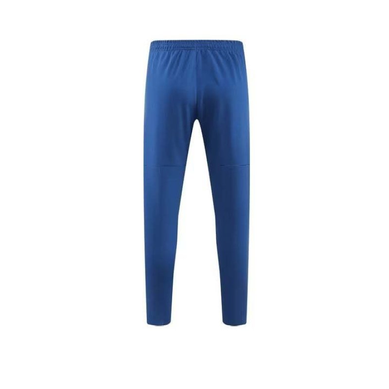 2023 Olympique de Marseille Half-Pull Training Suit Royal blue Football Jersey Set