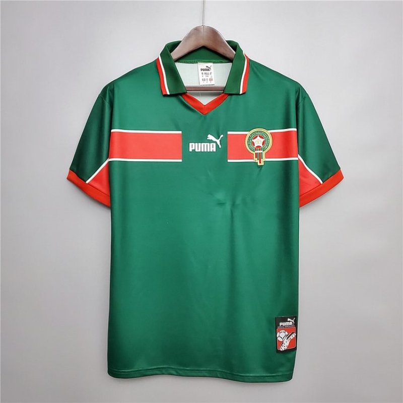 1988 Morocco Retro Home Football Jersey