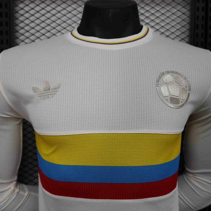 2024 Player Long sleeves Colombia 100th Anniversary