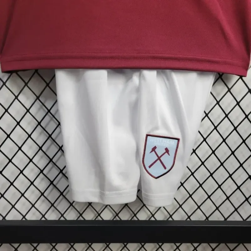 2024/2025 West Ham United Home Football Shirt Kids