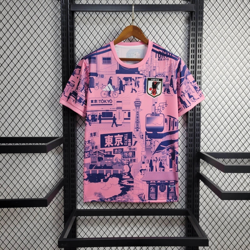 2024 Japan Special Edition Tokyo Pink Football Shirt