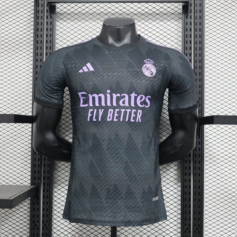 2024-2025 Real Madrid Special Edition Player Edition Black Jersey 1:1 Thailand Quality
