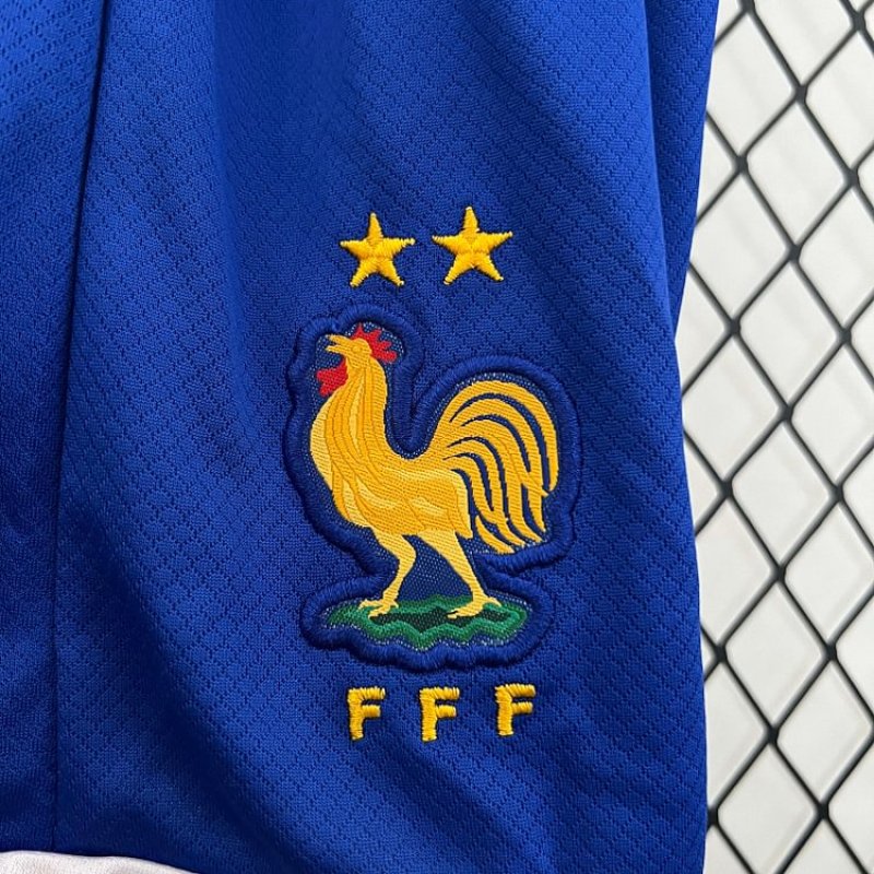 2024 France Away Football Shirt 1:1 Thai Quality Kids Size