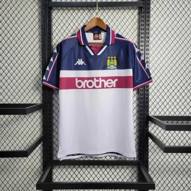 Retro 1997-98 Manchester City away Jersey