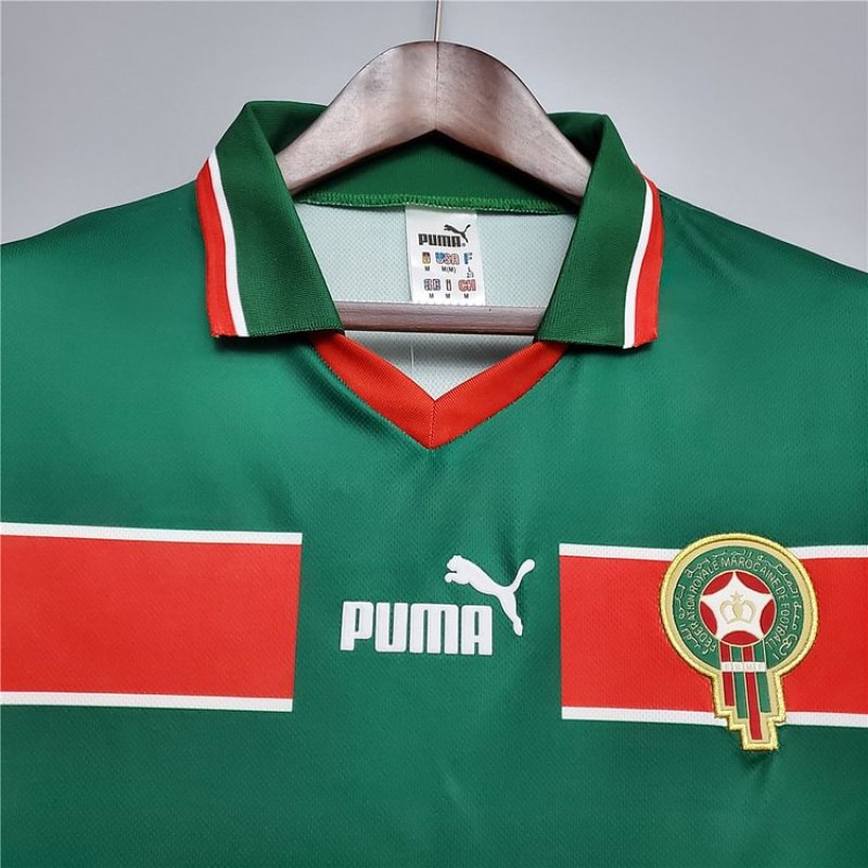 1988 Morocco Retro Home Football Jersey