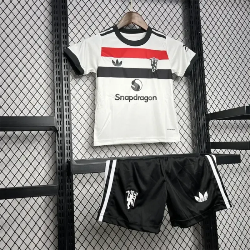 Kids Manchester united Third Jersey 24/25 Football Kit 1:1 Thai Quality