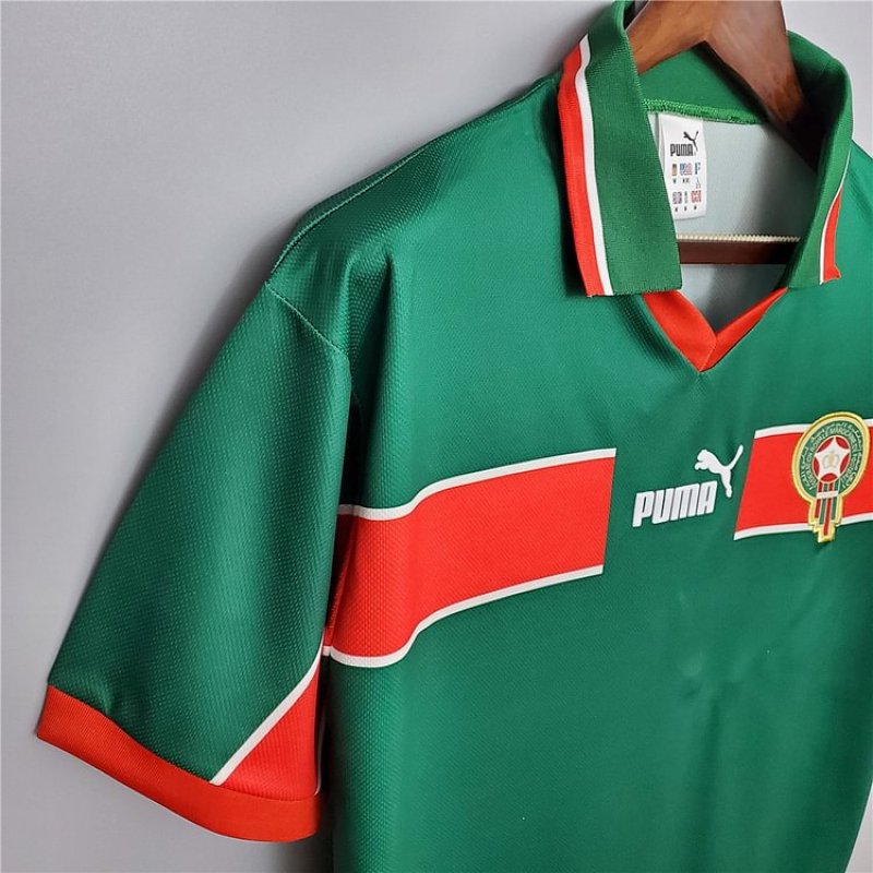 1988 Morocco Retro Home Football Jersey