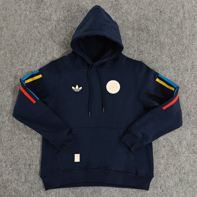 Colombia 24/25  100th Anniversary Hoodie conmemorativo seleccion -black