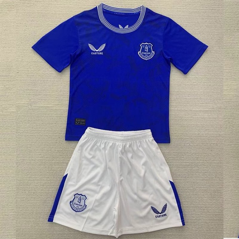 Kids Everton 24/25 Home Football Kit