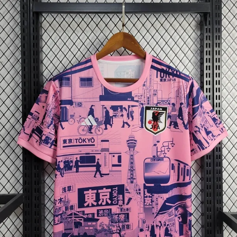2024 Japan Special Edition Tokyo Pink Football Shirt