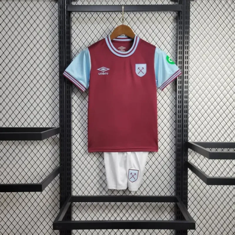 2024/2025 West Ham United Home Football Shirt Kids